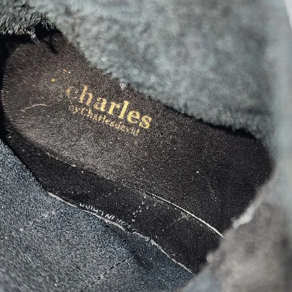 Charles‎ by Charles David Booties copper bronze metallic Wonens 6.5